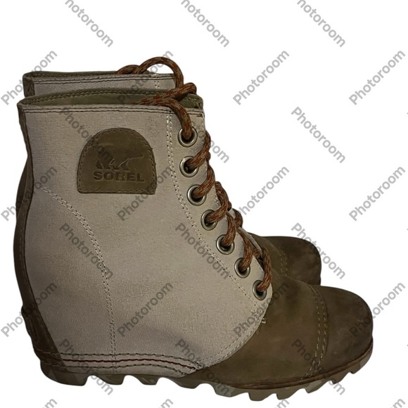 Sorel 1964 Wedge Boots Sz 6 1/2 - Picture 1 of 12